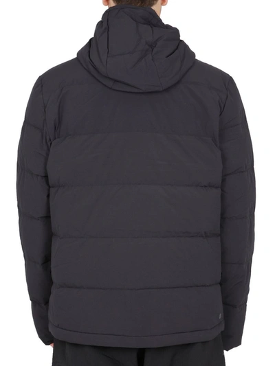 Shop Adidas Originals Helionic Down Jacket In Black