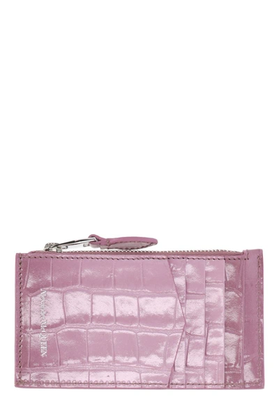 Shop Alexander Mcqueen Bags In Antic Pink