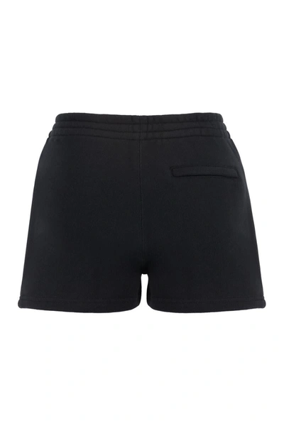 Shop Alexander Wang Cotton Shorts In Black