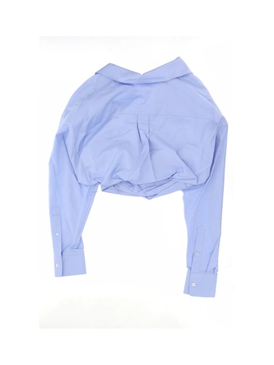Shop Alexander Wang Shirts In Blue