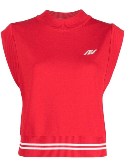 Autry Sporty Vest In Apparel Red