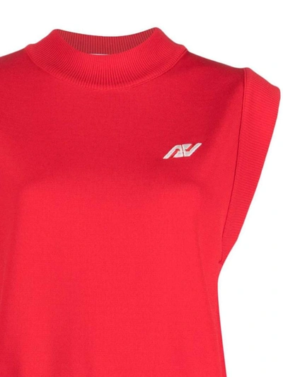 Autry Sporty Vest In Apparel Red