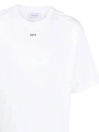 Shop Off-white Off White T-shirts And Polos In White Blac