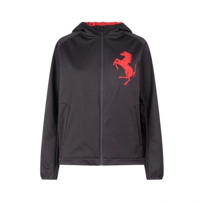 Shop Ferrari Sweatshirt In Black