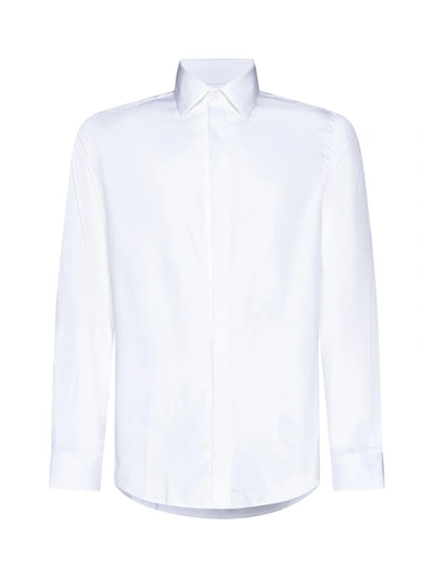 Shop Paul Smith Shirts In Offwh