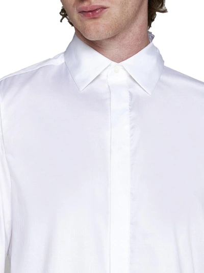 Shop Paul Smith Shirts In Offwh