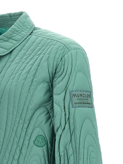 Shop Moncler Genius X Salehe Bembury 'harter' Jacket In Blue