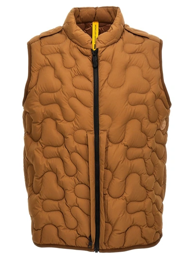 Shop Moncler Genius X Salehe Bembury 'sierpinki' Vest In Brown