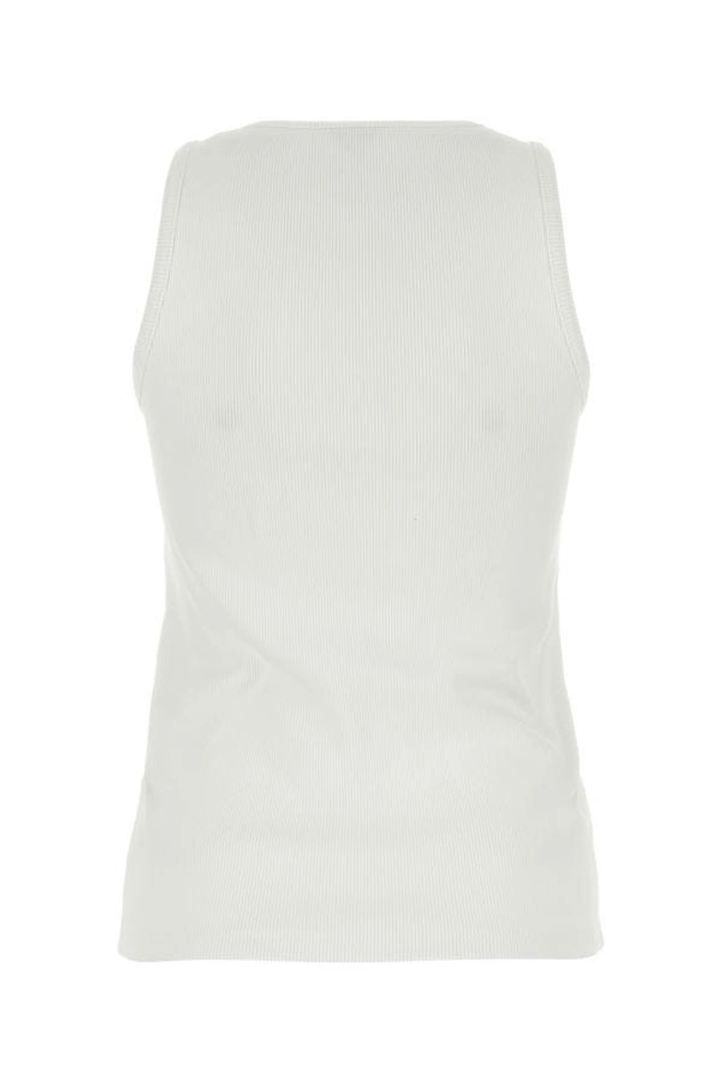 Bottega Veneta Jewel Embroidered Cotton Tank In Grey | ModeSens