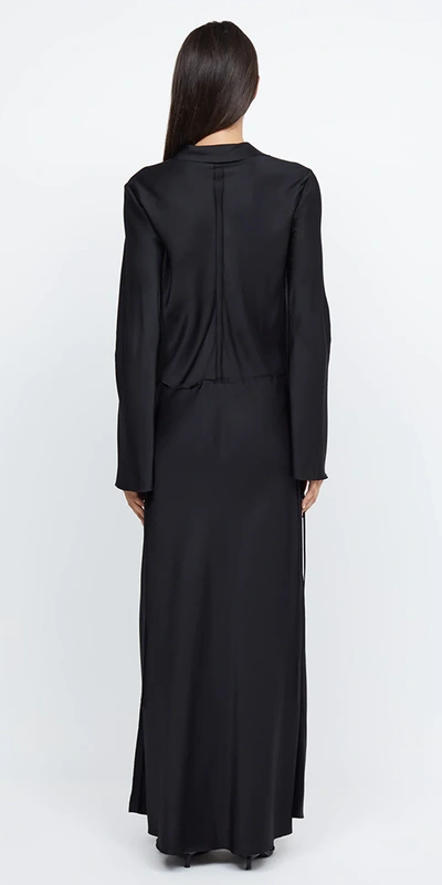 Shop Bec & Bridge Emery Long Sleeve Tie Maxi Dress