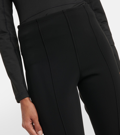 Shop Jet Set Pegaso High-rise Slim Pants In Black