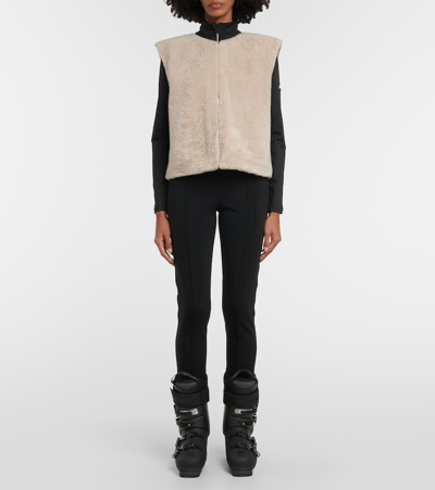 Jet Set Pegaso High-rise Slim Pants In Black