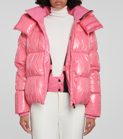 Shop Perfect Moment January Down Jacket In Pink