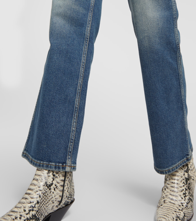 Shop Re/done 90s High-rise Straight Jeans In Blue