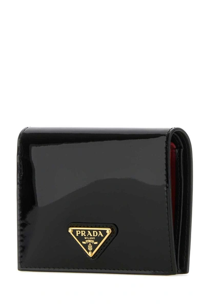 Shop Prada Wallets In Black
