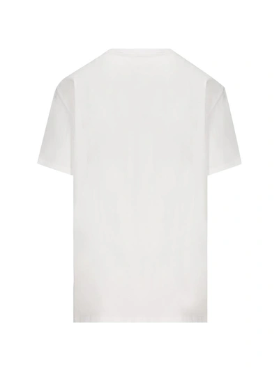 Shop Versace T-shirt And Polo In White+black