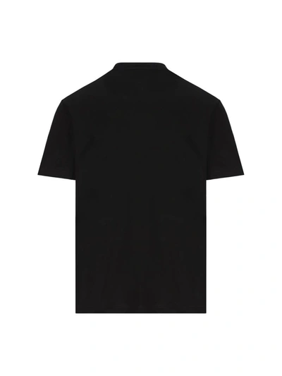 Shop Versace T-shirt And Polo In Black