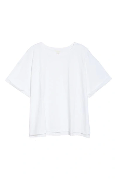 Shop Caslon Relaxed Boyfriend T-shirt In White