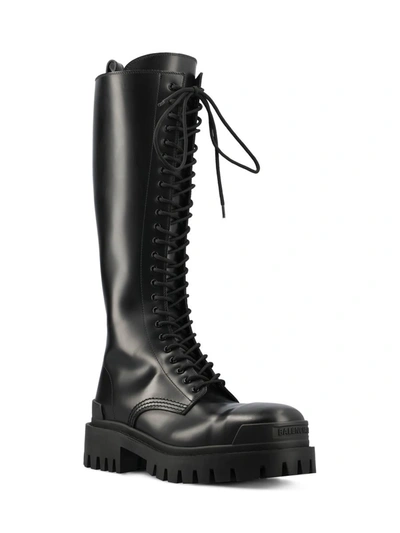 Shop Balenciaga Boots In Black