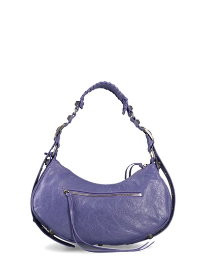 Shop Balenciaga Handbags In Mauve