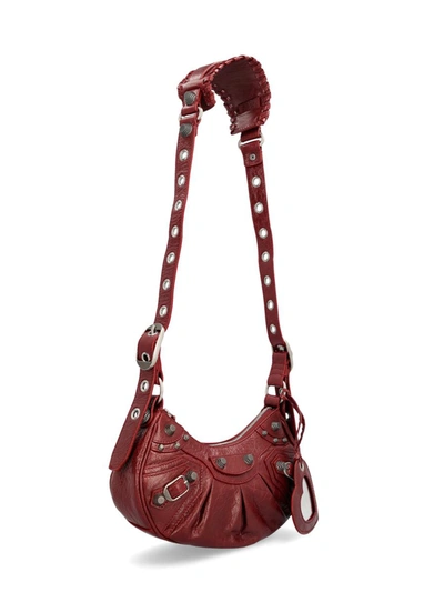 Shop Balenciaga Handbags In Brick Red
