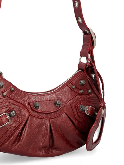 Shop Balenciaga Handbags In Brick Red