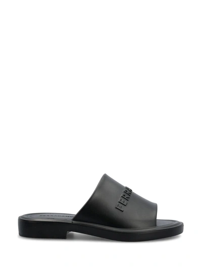 Shop Ferragamo Salvatore  Sandals In Black
