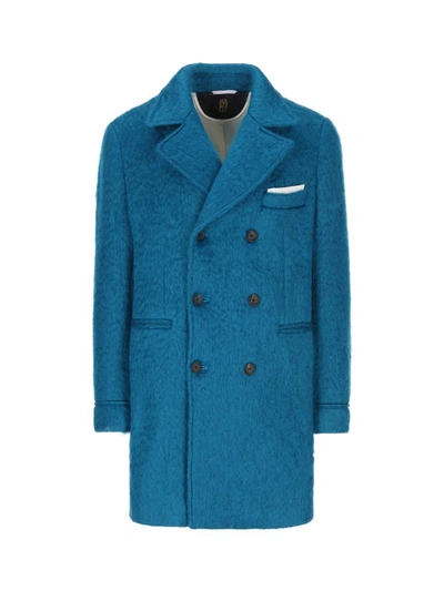 Shop Il Cappottino The Coat Jackets In Pavone