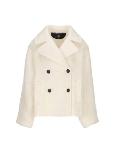 Shop Il Cappottino The Coat Jackets In White