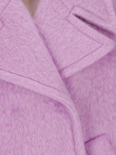 Shop Il Cappottino The Coat Jackets In Lilac