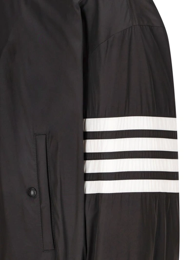 Shop Thom Browne Coats In Charcoal