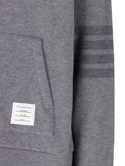 Shop Thom Browne Shirts In Lt Grey