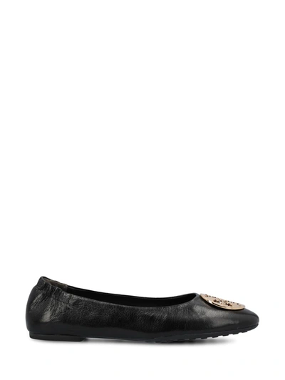 Shop Tory Burch Flat Shoes In Perfect Black / Perfect Black