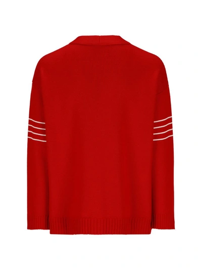 Shop Valentino Garavani Jerseys In Red