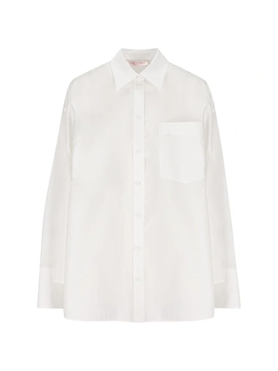 Shop Valentino Shirts In White
