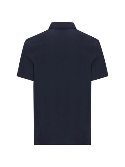 Shop Valentino T-shirt And Polo Shirt In Blue