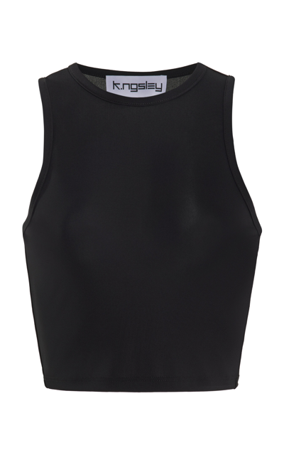 Shop K.ngsley Second Skin Shell Top In Black