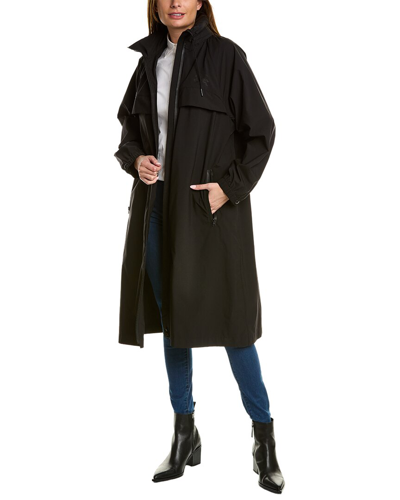 Shop Burberry Ekd Parka In Black