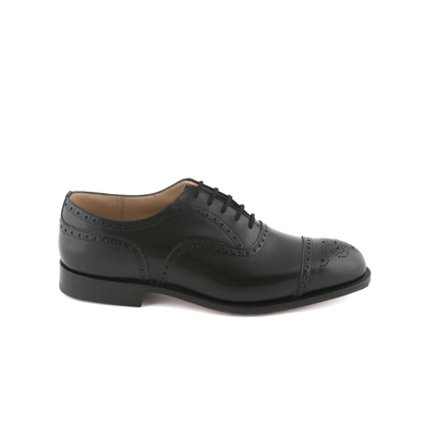 Shop Church's Diplomat 173 Black Calf Oxford Shoe In Nero