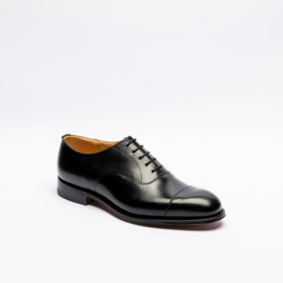 Shop Church's Consul 173 Black Calf Oxford Shoe In Nero