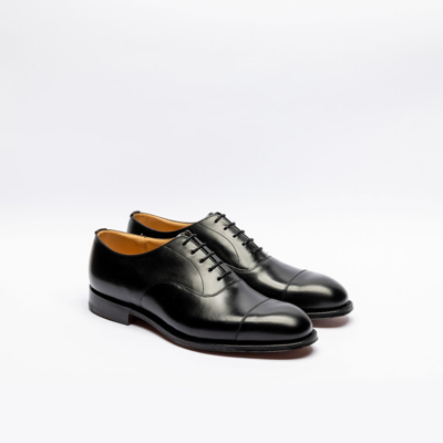 Shop Church's Consul 173 Black Calf Oxford Shoe In Nero