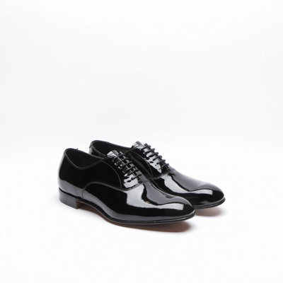 Shop Cheaney Black Patent Shoe In Nero