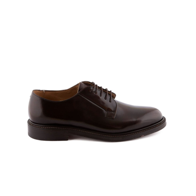 Shop Cheaney Brown Calf Shoe In Marrone
