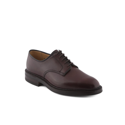 Shop Crockett &amp; Jones Lace-up Shoe Grasmere In Cordovan Burgundy Leather