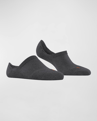 Shop Falke Cool Kick Invisible Socks In Dark Grey