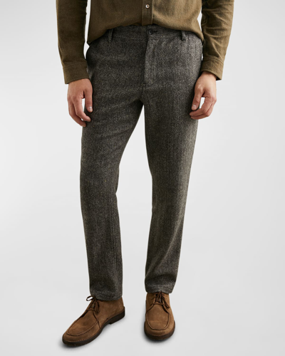 Shop Rails Men's Thomas Tweed Dress Pants In Highland Tweed