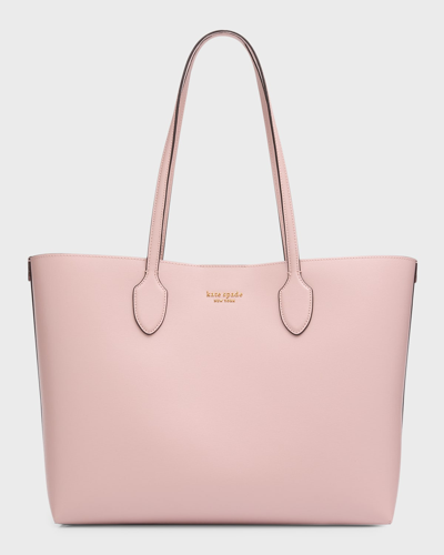 Shop Kate Spade Bleecker Large Saffiano Leather Tote Bag In French Rose
