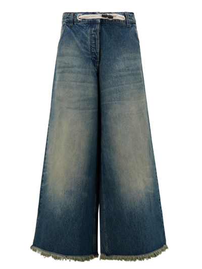 Shop Moncler Genius Denim Jeans