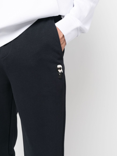 Shop Karl Lagerfeld Pants With Logo