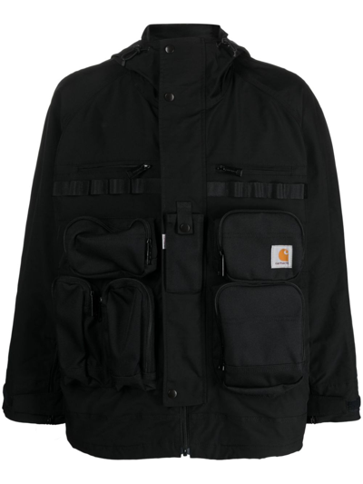 Shop Junya Watanabe X Carhartt Utility Jacket In Black